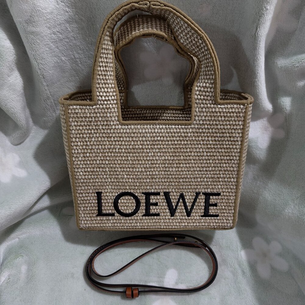 Loewe Woven Tote Bag